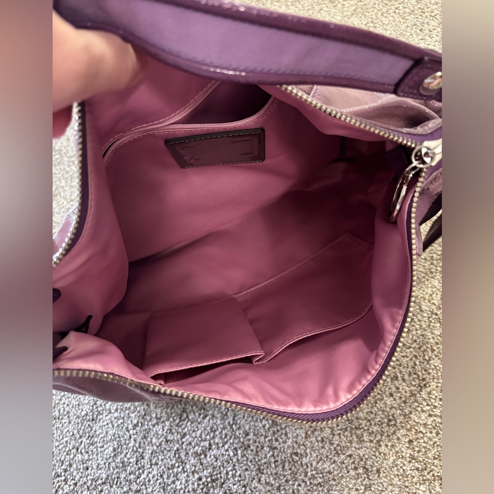 Purple Coach *Poppy* Women's Bag - Picture 13 of 16